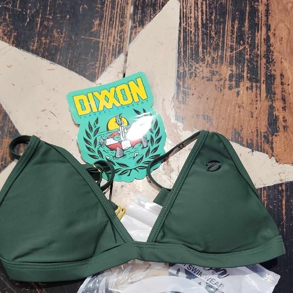 Dixxon Premium Swimwear "Army" Tanning Top New!